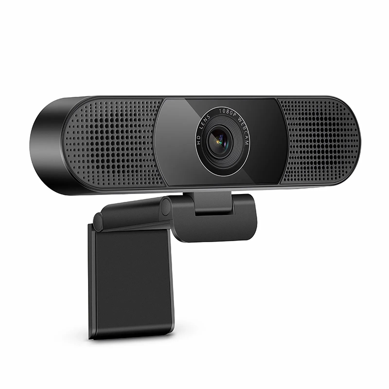 SFPS FC270S Full HD 1080p Webcam for Personal Video Calling and Conference, with 4 Microphones & 2 Speakers, USB Plug and Play SFPS