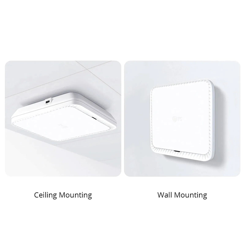 SFPS AP-N515, Cloud Managed Wi-Fi 6 802.11ax 5375 Mbps Indoor Access Point, Seamless Roaming & 4 A 4 MU-MIMO Dual Radios, Manageable via Airware, Controller or Standalone (Without PoE Injector) SFPS