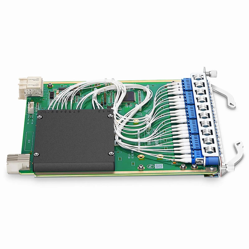 SFPS Customized 8 Channels Active DWDM Mux Demux, 100GHz, with Monitor Port and Cascade Port, LC/UPC, Dual Fiber, MS8100 Plug-in Module SFPS