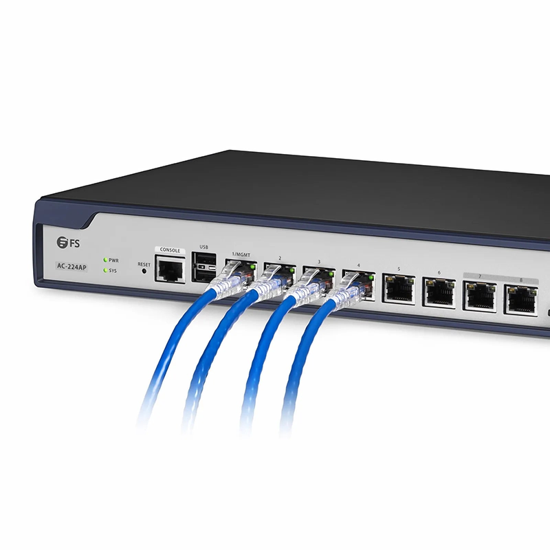 SFPS AC-224AP, 802.11ax Wireless LAN Controller with 6 Gigabit Ethernet Ports, Seamless Wi-Fi Roaming, Manage up to 224 Wi-Fi 6 APs SFPS