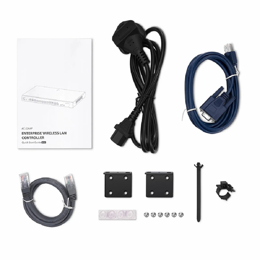 SFPS AC-224AP, 802.11ax Wireless LAN Controller with 6 Gigabit Ethernet Ports, Seamless Wi-Fi Roaming, Manage up to 224 Wi-Fi 6 APs SFPS