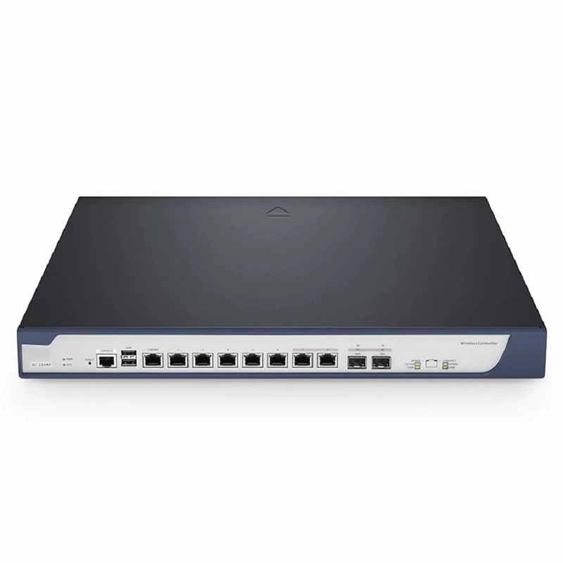 SFPS AC-224AP, 802.11ax Wireless LAN Controller with 6 Gigabit Ethernet Ports, Seamless Wi-Fi Roaming, Manage up to 224 Wi-Fi 6 APs SFPS