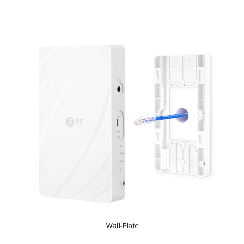 SFPS AP-N506H, Wi-Fi 6 802.11ax 3000 Mbps Indoor Access Point, Seamless Roaming & 2 x 2 MU-MIMO Dual Radios, PicOSA®, Manageable via AmpCon-Campus (Without PoE Injector) SFPS