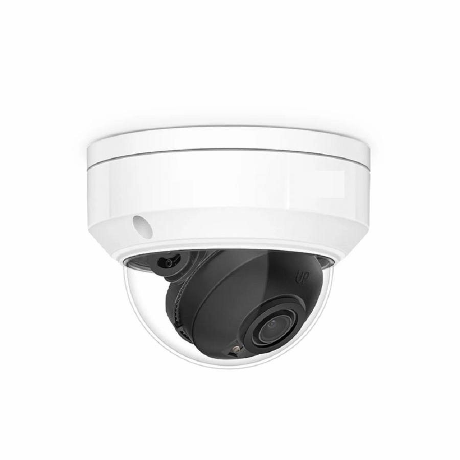 SFPS IPC301-8M-D Dome Camera, with 2.8mm Fixed Lens, 8MP Resolution, Built-in Mic, 98ft Night Vision, Smart Intrusion Prevention, IP67 & IK10 PoE Network Camera SFPS