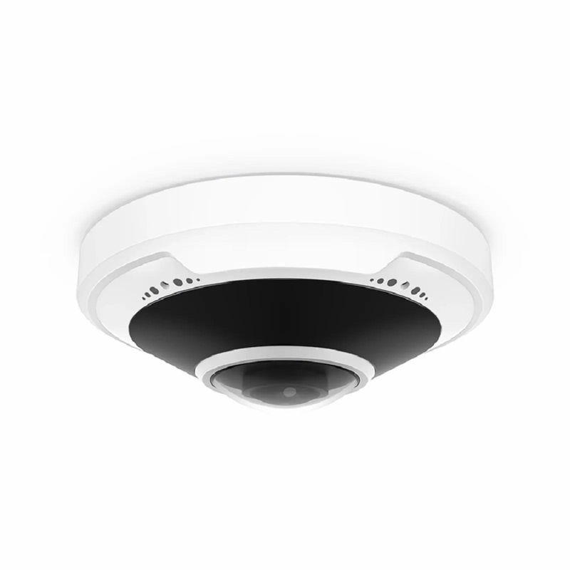 SFPS IPC301-5M-F Fisheye Camera, Fixed 5MP with Build-in Mic, 33ft Night Vision, IP66 & IK10 360A° Panoramic PoE Network Camera with 1.4mm Lens SFPS