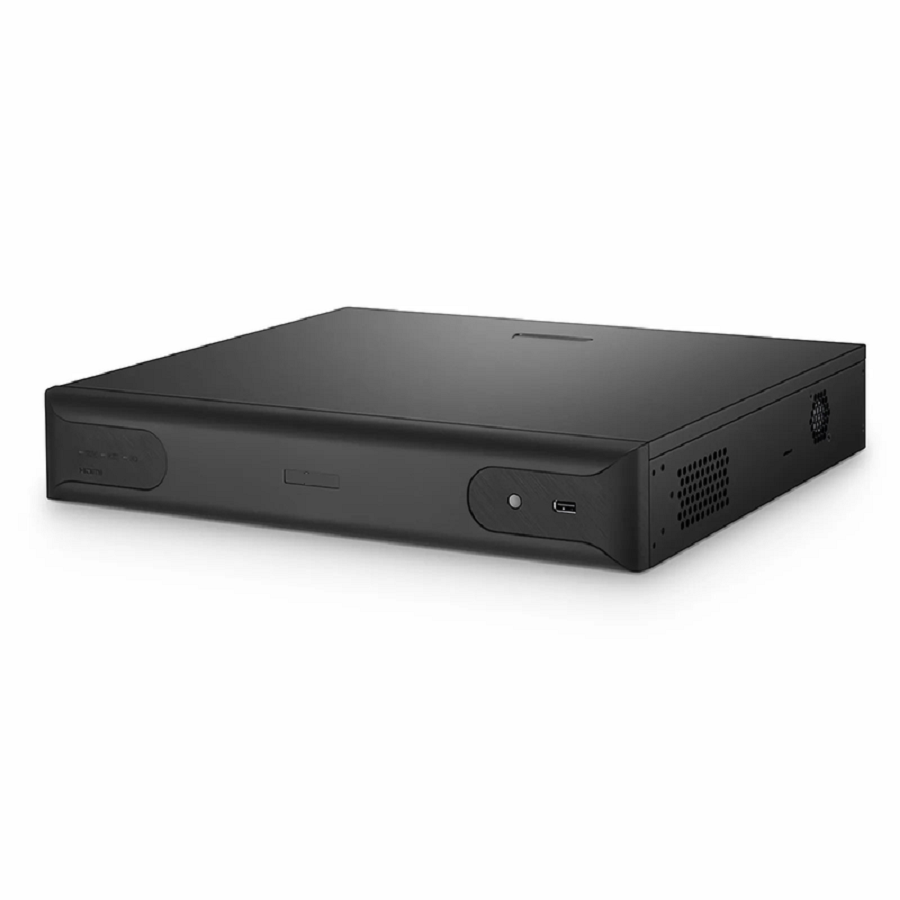 SFPS NVR204-32C-16P-V2, 32-Channel 1.5U 16 PoE 4K  H.265 Decoding Format, Up to 4x 10TB Hard Drive (Not Included), Live View/Playback Network Video Recorder SFPS