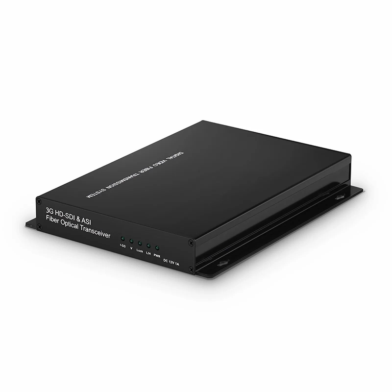 SFPS 4 Channel Unidirectional HD-SDI over Optical Fiber Transmitter and Receiver Set SFPS