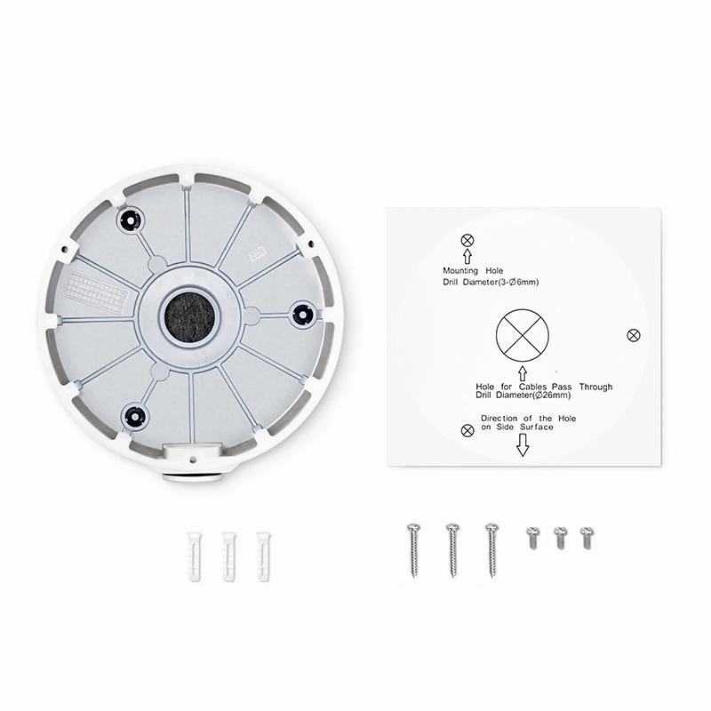 SFPS CA-JF006, Fixed Dome Junction Box for 12MP Fisheye SFPS