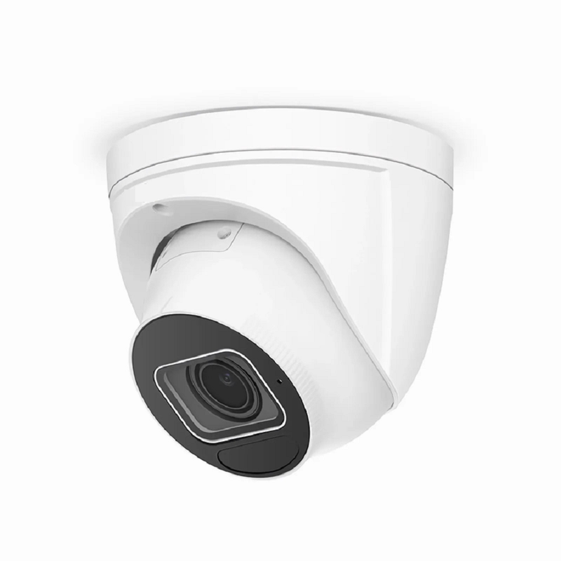 SFPS IPC305-2M-T, Full HD 2MP IR Turret Network Camera with Built-in Mic, 131ft Night Vision, Smart Behavior Detection, IP67 & IK10 PoE Network Camera with Varifocal 2.7-13.5mm Lens SFPS