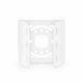SFPS CA-R005, Pole Mount Adapter for Fixed Dome & Turret & Mini PTZ Cameras SFPS