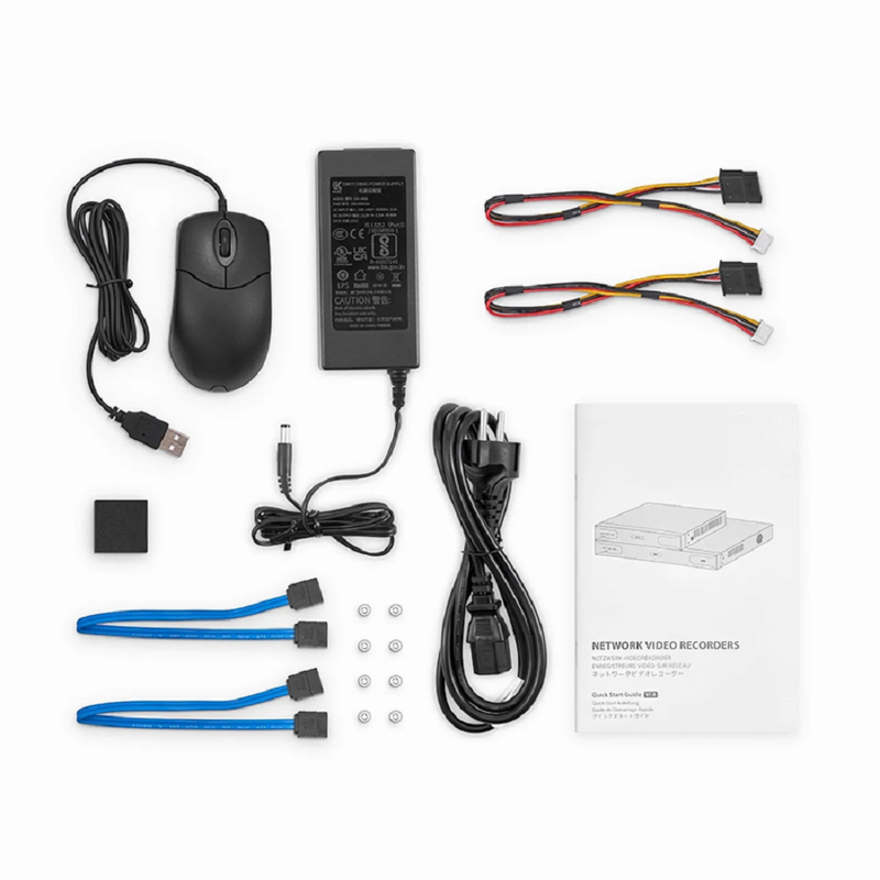 SFPS NVR102-16C, 16-Channel 1.5U 4K  H.265+ Decoding Format, Up to 2x8TB Hard Drive (Not Included), Live View/Playback Network Video Recorder SFPS