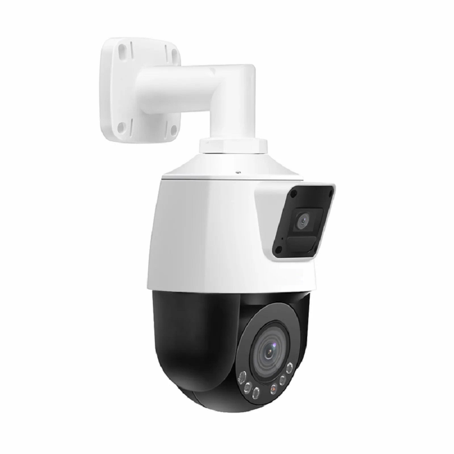 SFPS IPC204-2M-PD, 2X 2MP Dual-lens PTZ Network Camera With Two-way Audio, IP66 Weatherproof, Smart Intrusion Protection SFPS