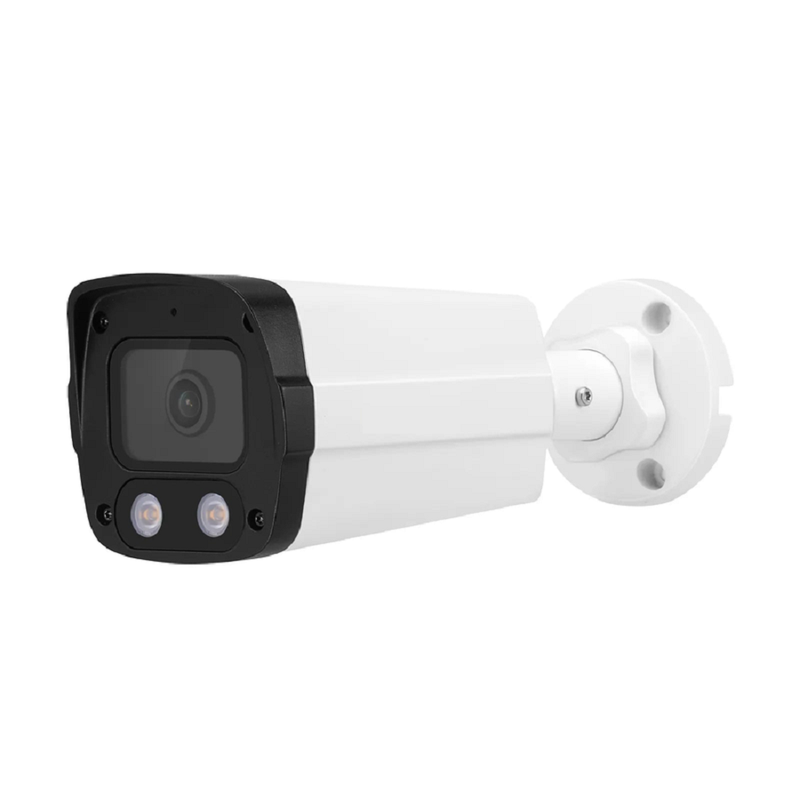 SFPS IPC201-8M-B Bullet Camera, with Fixed 2.8mm Lens, 8MP Resolution, Built-in Mic  Speaker, 98ft Night Vision, Smart Person/Vehicle Detection, IP67 PoE Network Camera SFPS