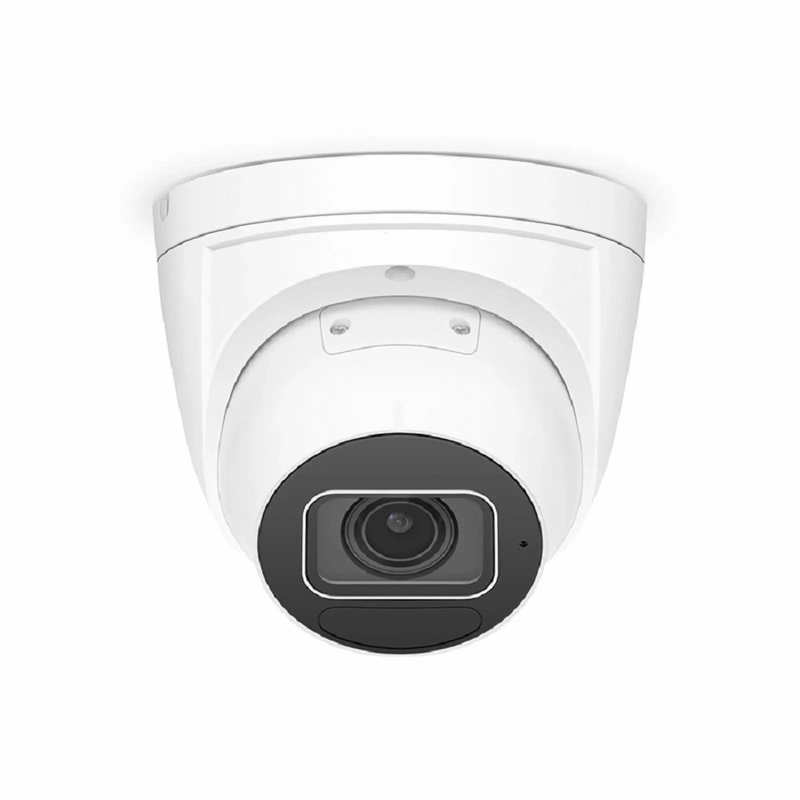 SFPS IPC501-FC-4M-T, 4MP Turret PoE Network Camera with Built-in Mic, 98ft Color Night Vision, 120dB True WDR, IP67 & IK10 Rating, 2.8mm Fixed Lens SFPS