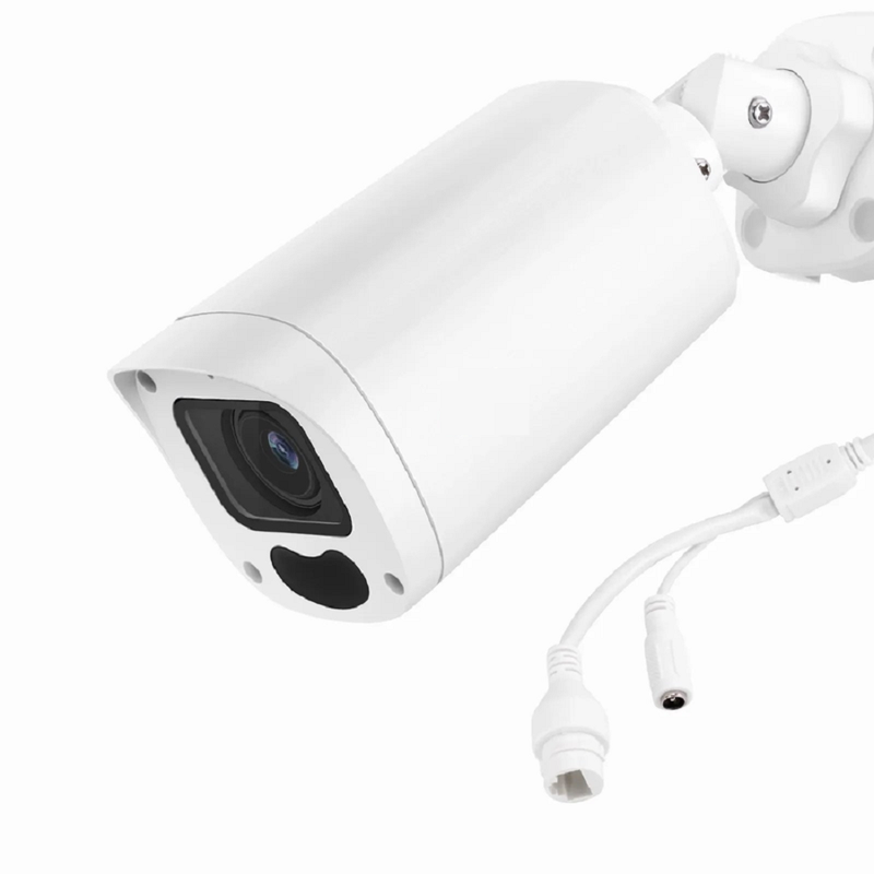 SFPS IPC104-2M-B, Full HD 2MP Bullet Network Camera with Build-in Mic, 164ft Night Vision, IP67 Weatherproof PoE Network Camera with Varifocal 2.8-12mm Lens SFPS
