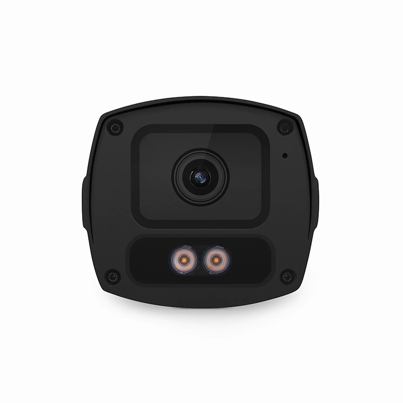 SFPS IPC501-FC-8M-B, 8MP Bullet PoE Network Camera with Built-in Mic, 98ft Color Night Vision, 120dB True WDR, Smart Intrusion Prevention, IP67 & IK10 Rating, 4.0mm Fixed Lens SFPS