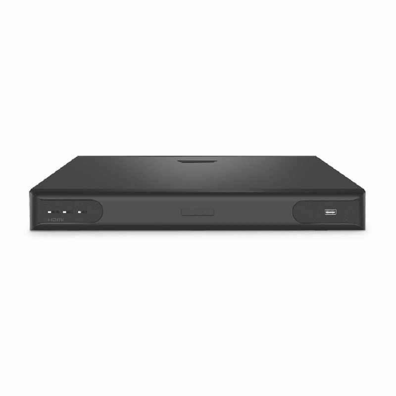 SFPS NVR102-9C, 9-Channel Network Video Recorder, Record 9CH 4K@30fps, Live View/Playback 2CH 4K@30fps, Supports up to 2x8TB Hard Drive (Not Included) SFPS