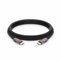 SFPS 100ft (30m) 4K 60Hz PVC High Speed HDMIA® Fiber Active Optical Cable (AOC) with Ethernet In Wall CL3 Rated SFPS