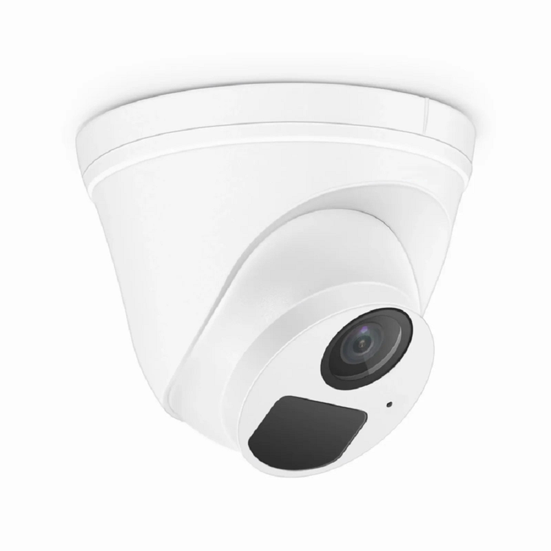 SFPS IPC101-2M-T, Full HD 2MP Turret Network Camera with Build-in Mic, 98ft Night Vision, IP67 Weatherproof PoE Network Camera with Fixed 2.8mm Lens SFPS