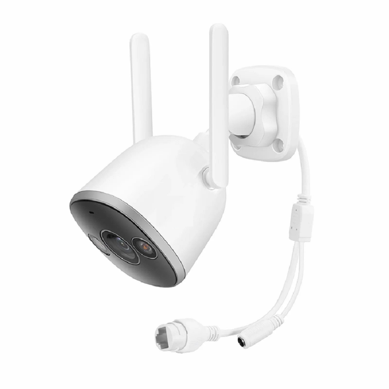 SFPS IPC101-5M-WB Outdoor Bullet Wi-Fi Camera, with Fixed 2.8mm Lens, 5MP Resolution, Build-in Mic  Speaker, 66ft Night Vision, IP67 Network Camera SFPS