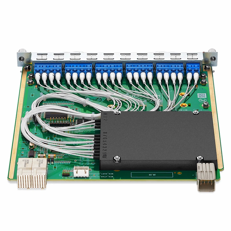 SFPS Customized 8 Channels Active DWDM Mux Demux, 100GHz, with Monitor Port and Cascade Port, LC/UPC, Dual Fiber, MS8100 Plug-in Module