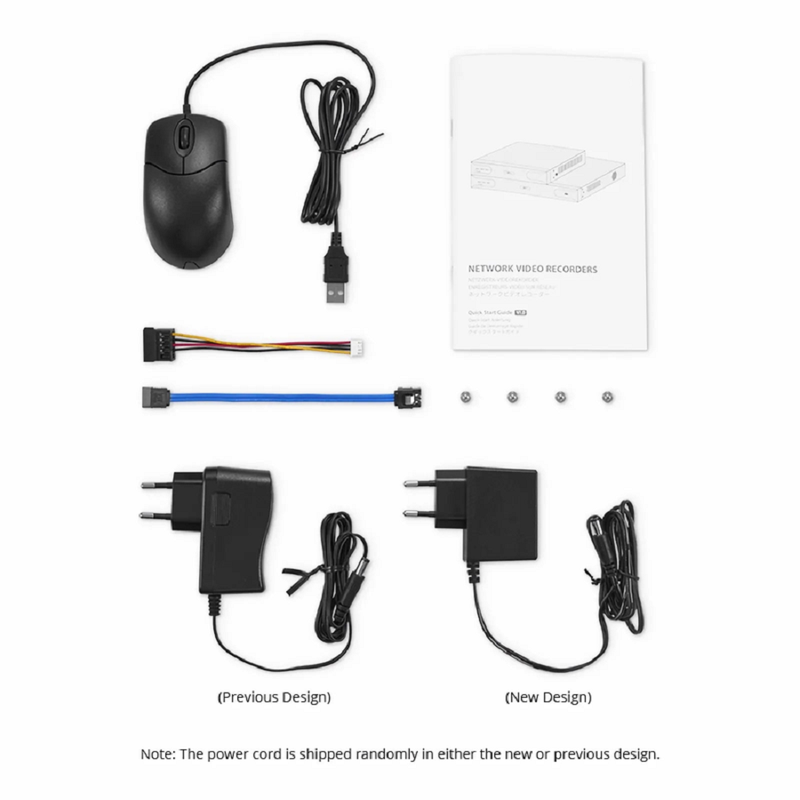 SFPS NVR101-8C, 8-Channel Network Video Recorder, Record 8CH 4K@30fps, Live View/Playback 1CH 4K@30fps, Supports up to 1x8TB Hard Drive (Not Included) SFPS
