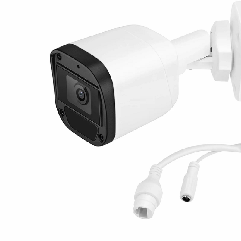 SFPS IPC101-5M-B, Super HD 5MP Bullet Network Camera with Built-in Mic, 98ft Night Vision, IP67 Weatherproof PoE Network Camera with Fixed 2.8mm Lens SFPS