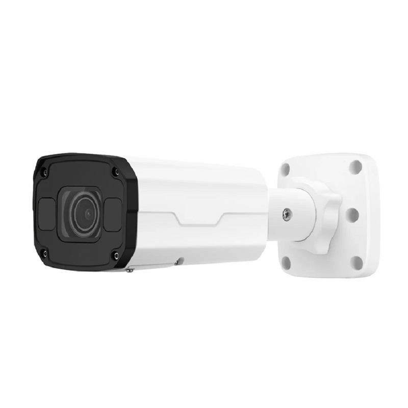 SFPS IPC501-FC-8M-B, Super HD 8MP Bullet Network Camera, Intelligent Color, 98ft Night Vision, IP67 & IK10 PoE Network Camera with Fixed 4.0mm Lens SFPS