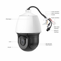 SFPS IPC425-8M-P, Ultra HD 8MP PTZ Dome Network Camera, Pan Tilt 25X Optical Zoom, Face Capture PoE Network Camera with Varifocal 6-150mm Lens SFPS
