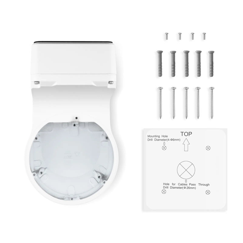 SFPS CA-W233-V1, Wall Mount With Junction Box for Dome & Turret & Mini PTZ Cameras SFPS