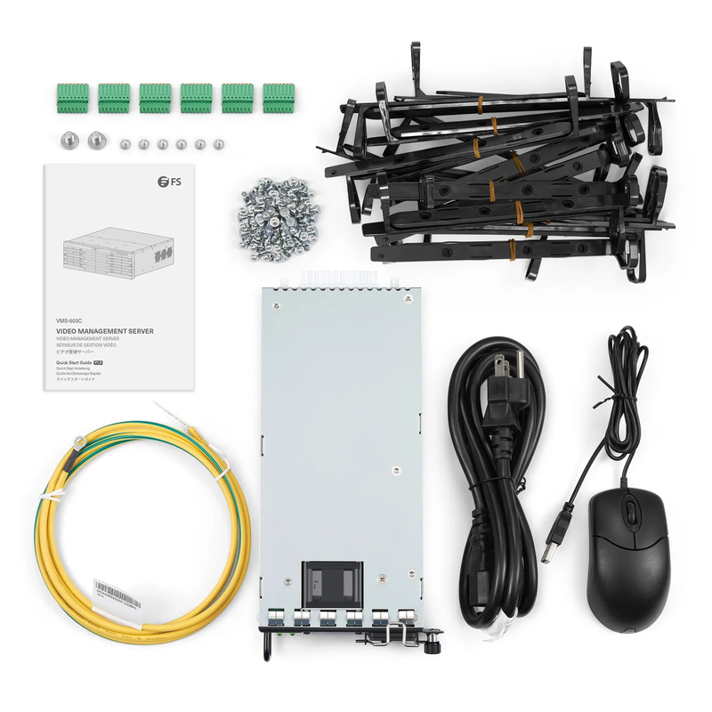 SFPS VMS-503C, All in One Video Management System Platform, Manage 1000 Devices, 2000 Video Channels SFPS