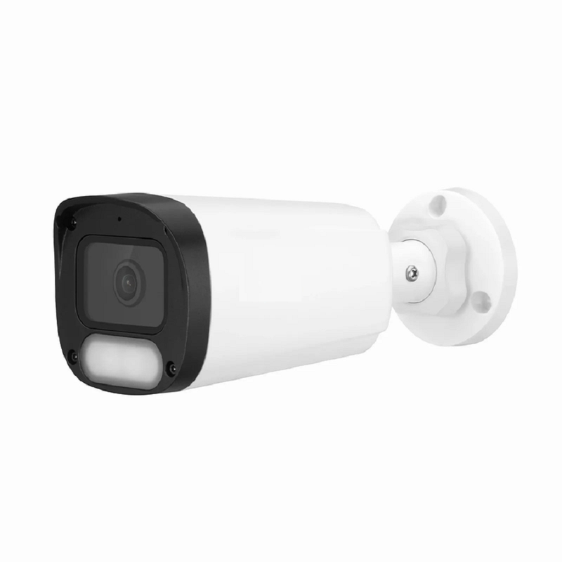 SFPS IPC201-FC-4M-B Bullet Camera, with Fixed 2.8mm Lens, 4MP Resolution, Built-in Mic, 98ft Color Night Vision, Smart Person/Vehicle Detection, IP67 PoE Network Camera SFPS