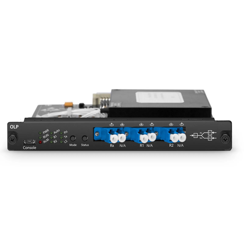 SFPS Customized 1+1 BIDI Optical Line Protection Switch (OLP) for FMT Managed Chassis SFPS