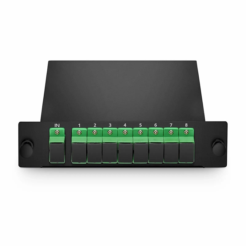 SFPS 1 x 8 PLC Fiber Splitter, Standard LGX Cassette, SC/APC, Singlemode SFPS