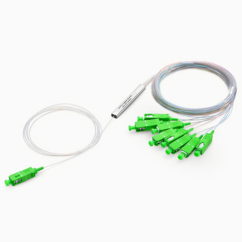 SFPS 1 x 8 PLC Fiber Splitter, Mini Module, 900m, SC/APC, Singlemode SFPS