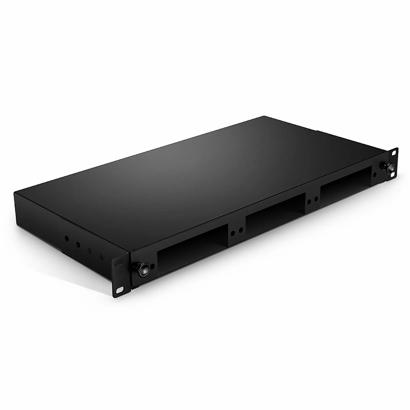SFPS 1U Slide-Out Rack Mount LGX Fiber Enclosure Unloaded, Holds up to 3 LGX Cassette PLC Splitter SFPS
