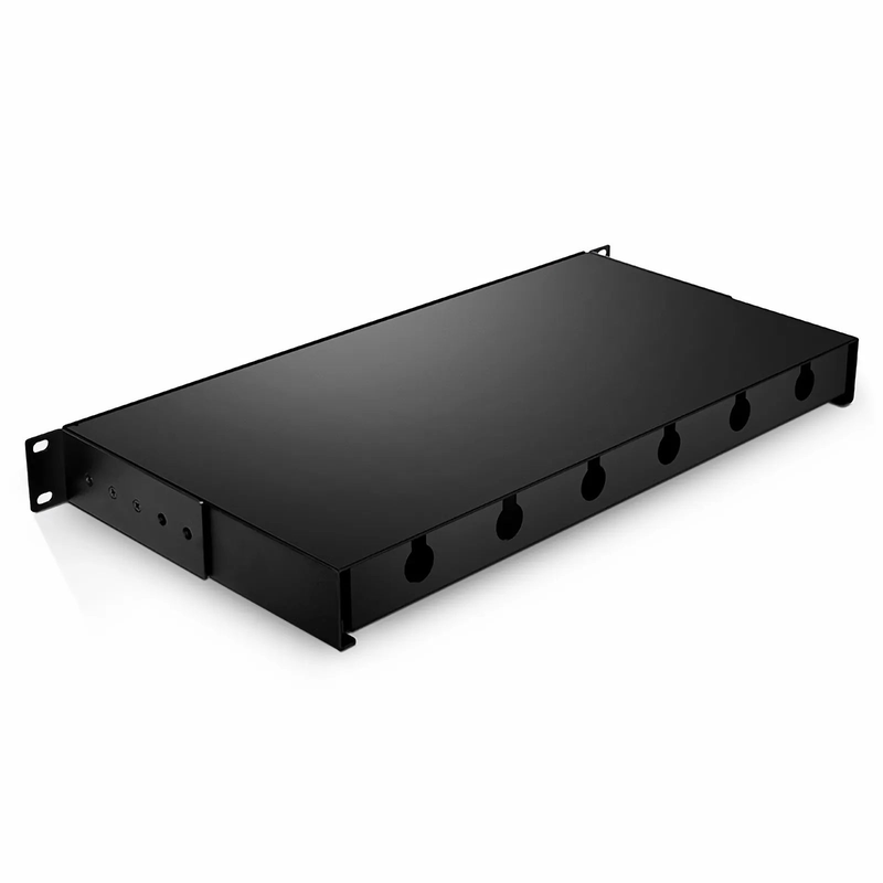 SFPS 1U Slide-Out Rack Mount LGX Fiber Enclosure Unloaded, Holds up to 3 LGX Cassette PLC Splitter SFPS