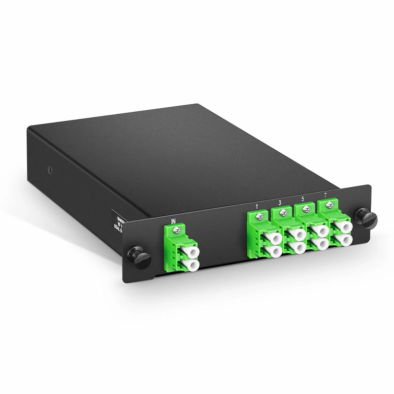 SFPS 1 x 8 PLC Fiber Splitter, Standard LGX Cassette, LC/APC, Singlemode SFPS