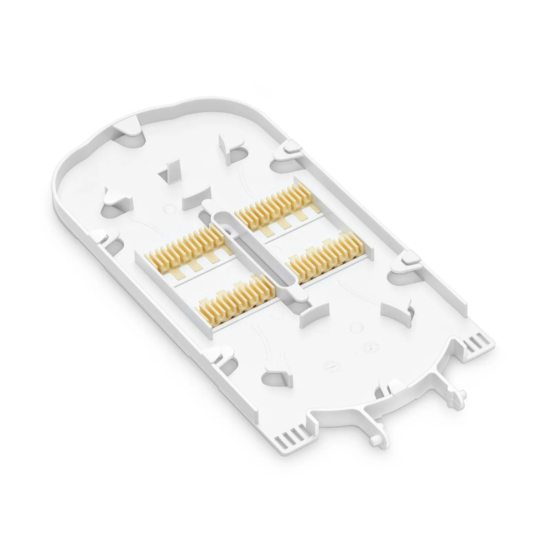 SFPS 24 Fibers Fusion Splice Tray for Heat-Shrink Fusion Splices, 0.39" x 4.33" x 9.21", Suitable for FS-S007R-1O4R-6-24F, FS-S007R-1O4R-10-24F, FS-S007-1O6R-12-24F SFPS