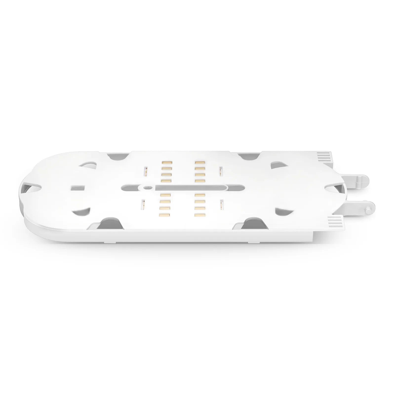 SFPS 24 Fibers Fusion Splice Tray for Heat-Shrink Fusion Splices, 0.39" x 4.33" x 9.21", Suitable for FS-S007R-1O4R-6-24F, FS-S007R-1O4R-10-24F, FS-S007-1O6R-12-24F SFPS