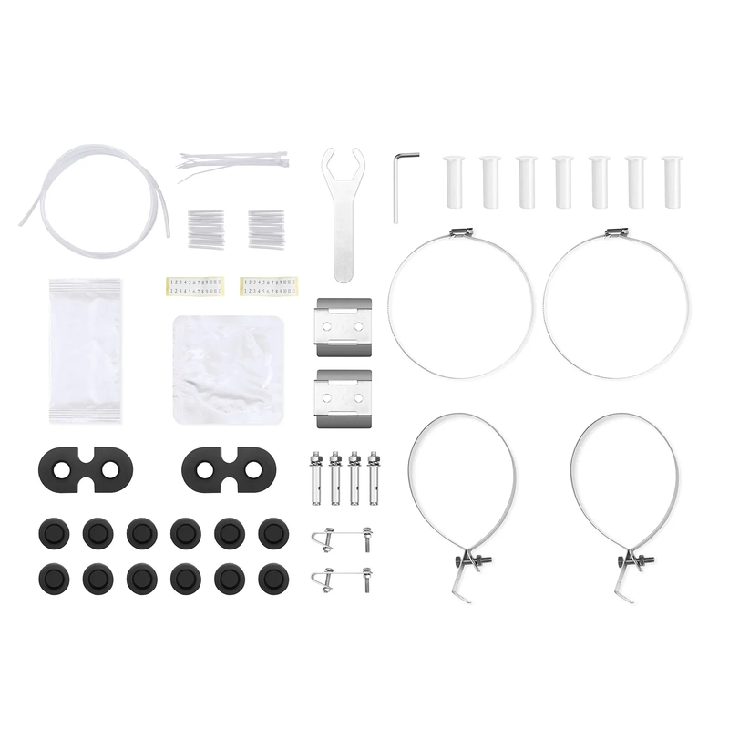 SFPS 288 Fibers 1In-6Out Dome Fiber Optic Splice Closure, Mechanical Seal, with 1 Pre-installed Fusion Splice Tray SFPS