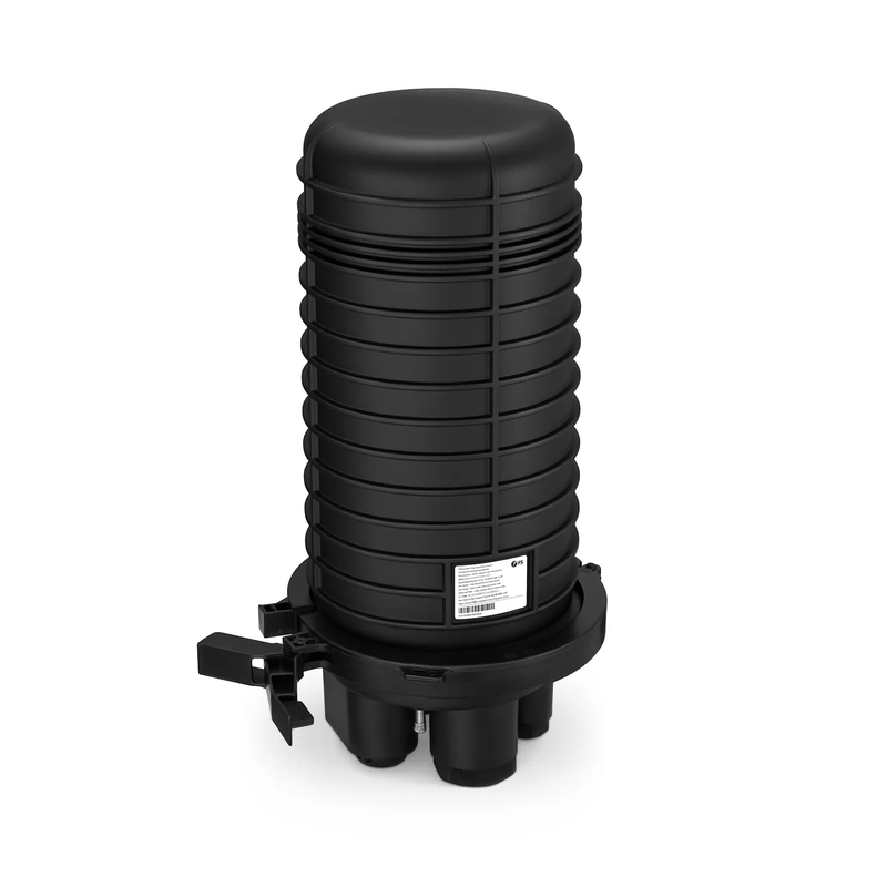 SFPS 240 Fibers 1In-4Out Dome Fiber Optic Splice Closure, Mechanical Seal, with 1 Pre-installed Fusion Splice Tray SFPS