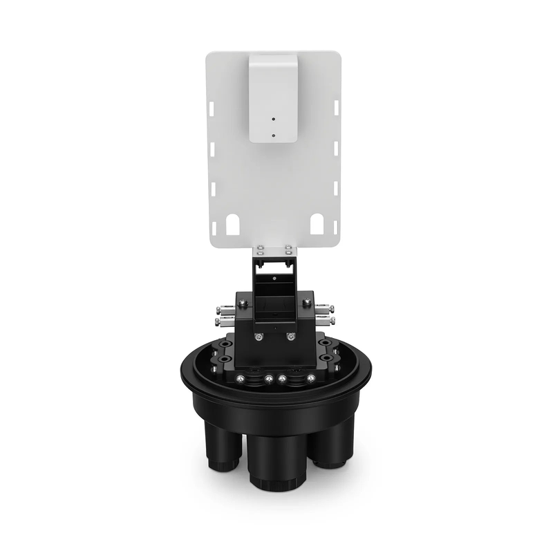 SFPS 240 Fibers 1In-4Out Dome Fiber Optic Splice Closure, Mechanical Seal, with 1 Pre-installed Fusion Splice Tray SFPS