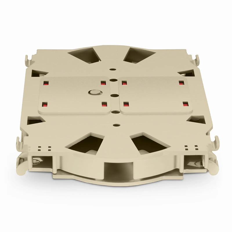 SFPS 12 Fibers Fusion Splice Tray, Plastic, 0.69" x 6.42" x 3.96" SFPS