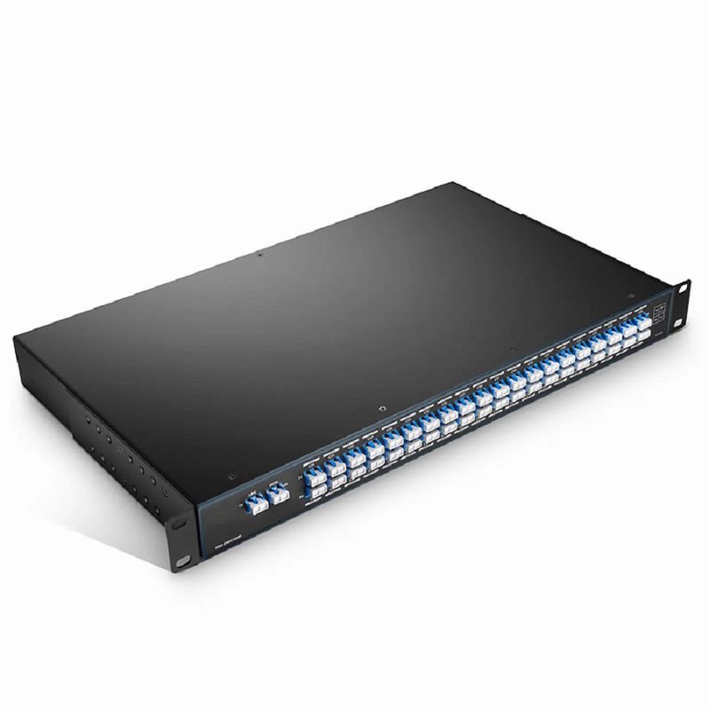 SFPS 1 x 32 PLC Fiber Splitter, 1U 19" Rack Mount, SC/APC, Singlemode SFPS