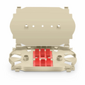 SFPS 12 Fibers Fusion Splice Tray, Plastic, 0.69" x 6.42" x 3.96" SFPS