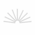 SFPS 0.8 x 30mm Fiber Optic Splice Protection Sleeve, Single Fiber, 50pcs/pkg SFPS
