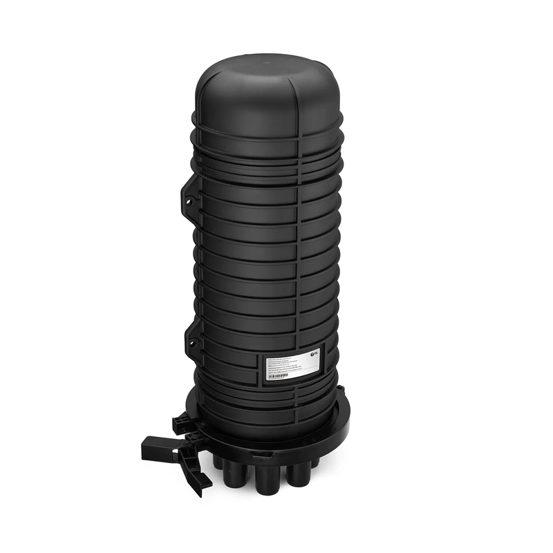 SFPS 288 Fibers 1In-6Out Dome Fiber Optic Splice Closure, Heat Shrink Seal, with 1 Pre-installed Fusion Splice Tray SFPS