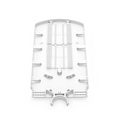 SFPS 48 Fibers Fusion Splice Tray for Heat-Shrink Fusion Splices, 0.47" x 5.51" x 12.87", Suitable for FS-S074-1O6R-6-48F SFPS