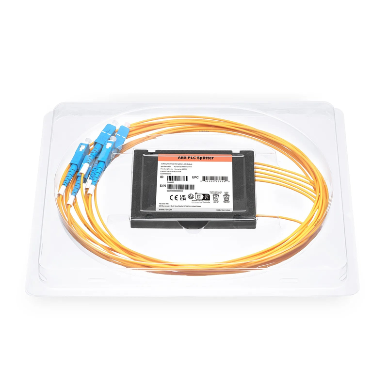 SFPS 1 x 5 Asymmetrical PLC Fiber Splitter, ABS Module, 95/5, 2.0mm, SC/UPC, Singlemode SFPS